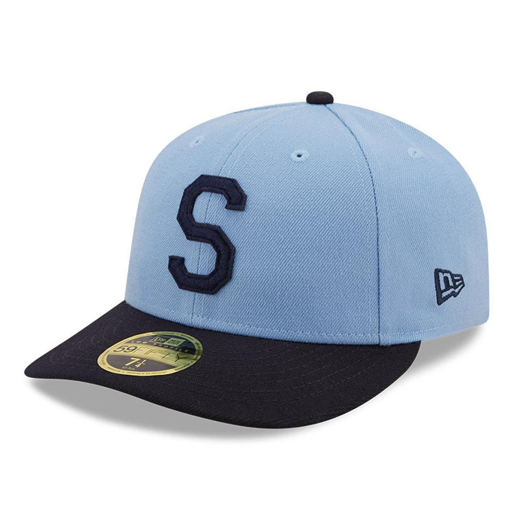 Seattle Pilots Cooperstown Low Profile Baby Blue Cap