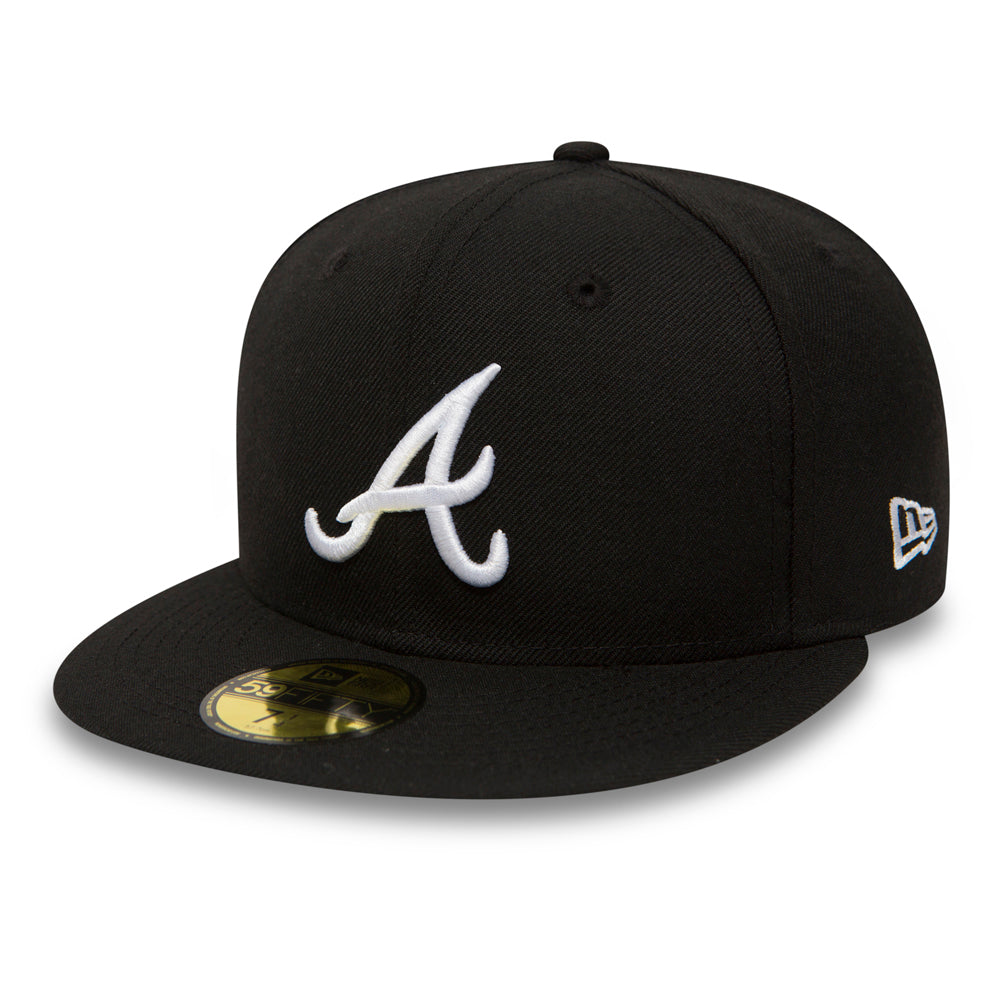 Atlanta Braves Essential Black Cap