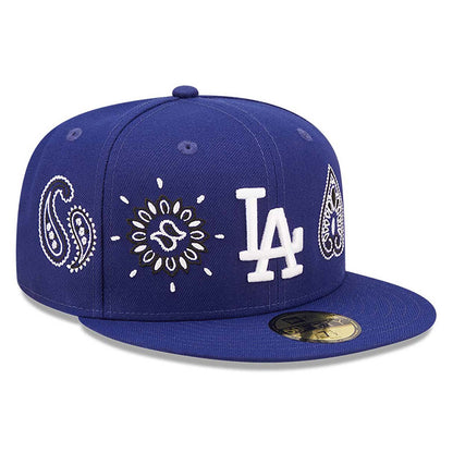 LA Dodgers Paisley Blue Cap