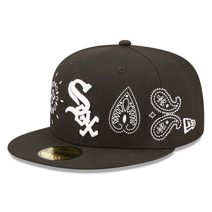 Chicago White Sox Paisley Black Cap