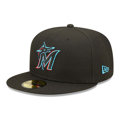 Miami Marlins Authentic On Field Black Cap