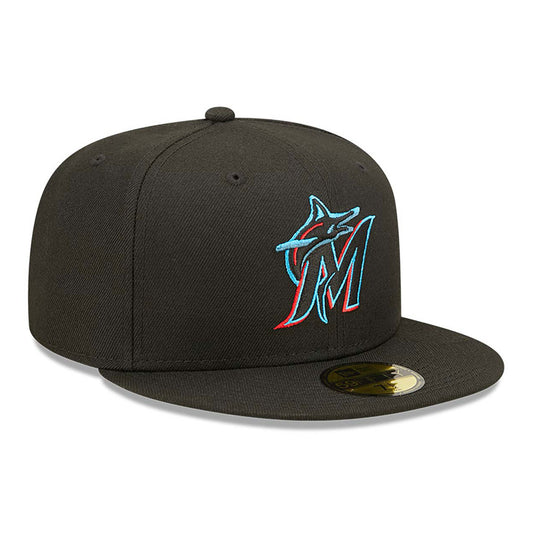 Miami Marlins Authentic On Field Black Cap