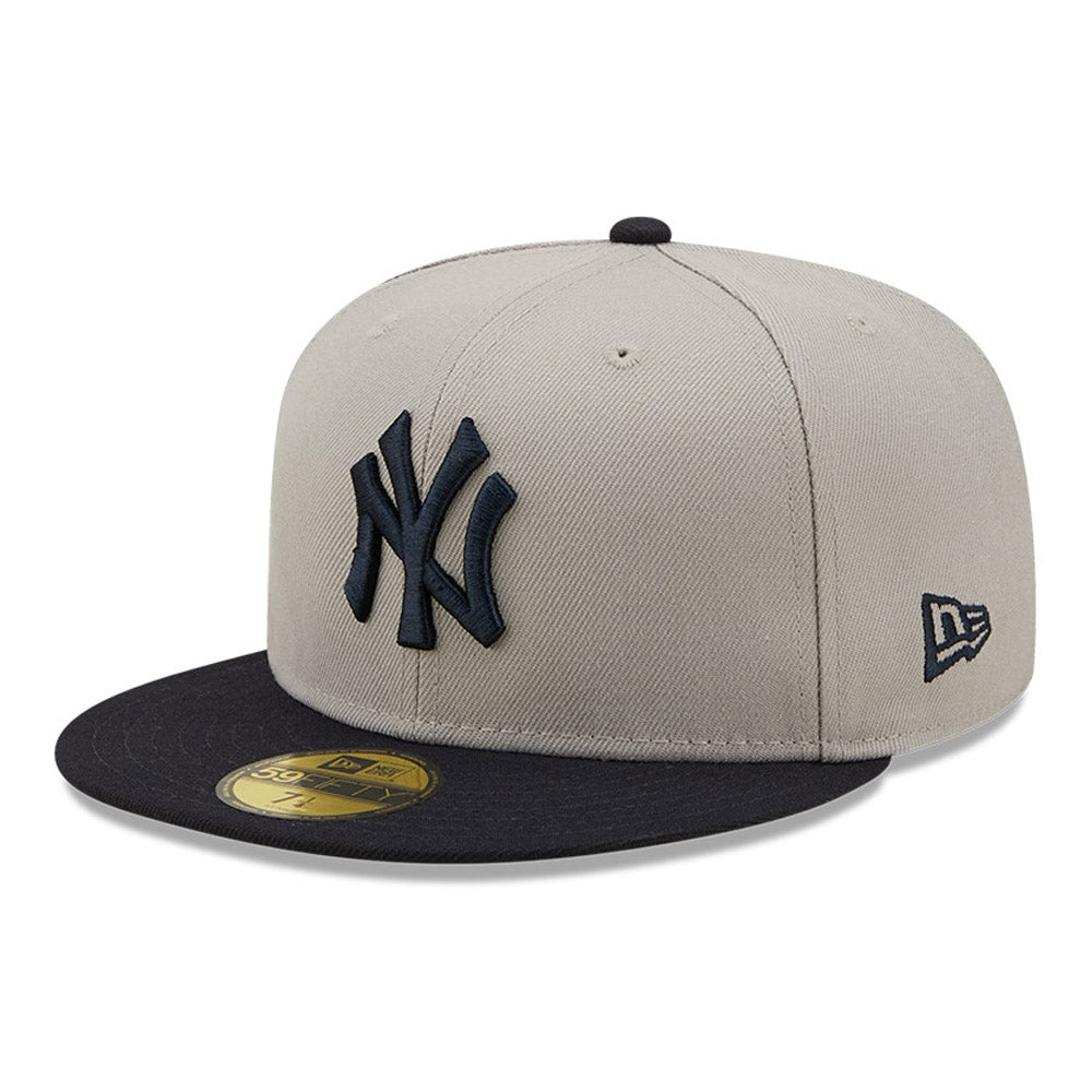 New York Yankees 100th Anniversary Side Patch Grey Cap