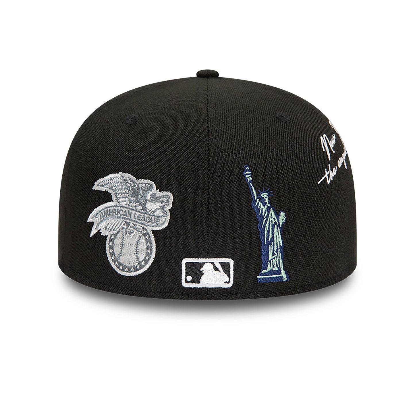 New York Yankees Script Black Cap