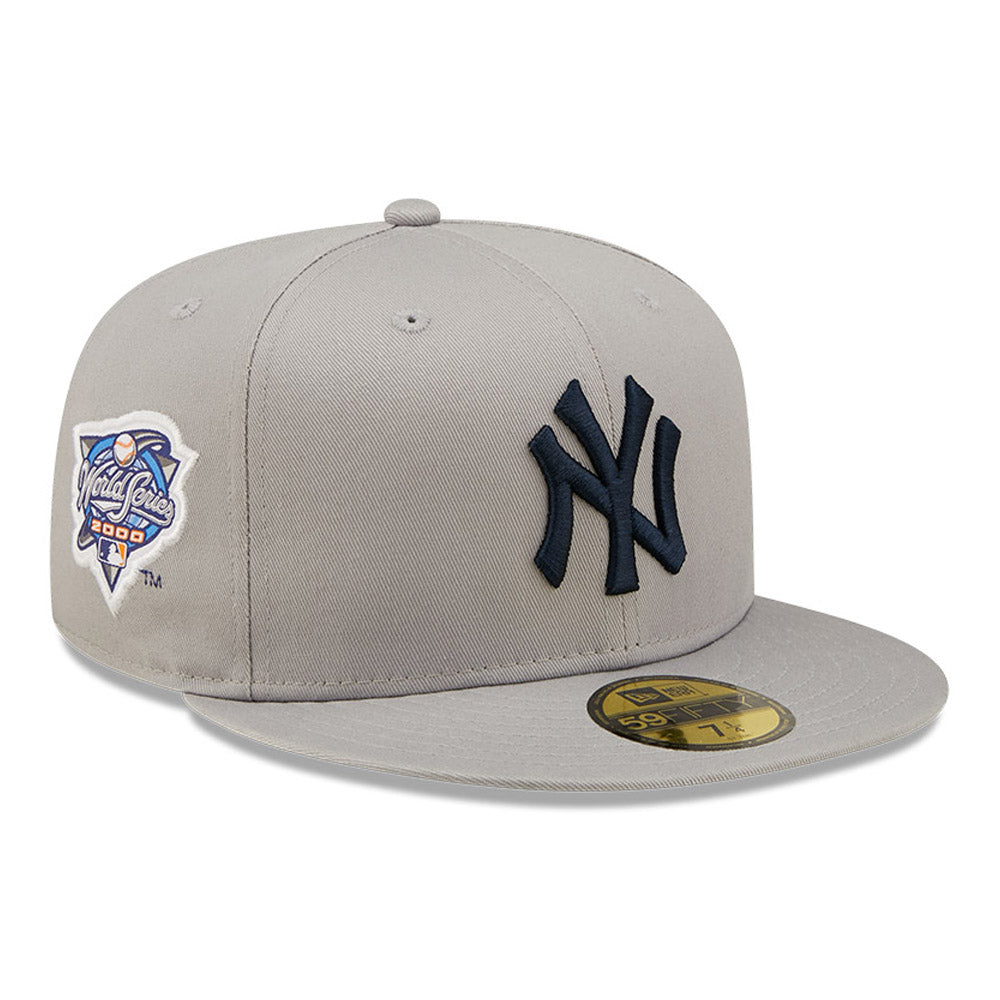 New York Yankees World Series 2000 Side Patch Grey Cap