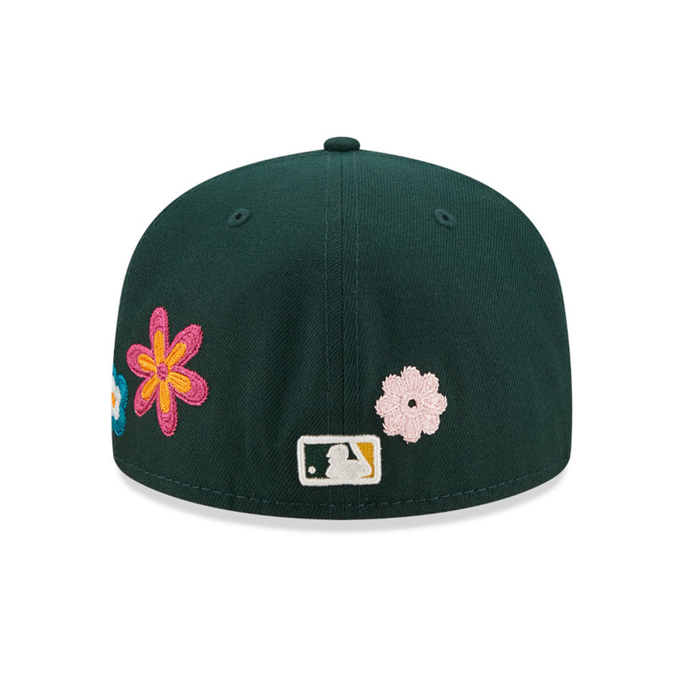 Oakland Athletics Flower Patch Dark Green Cap