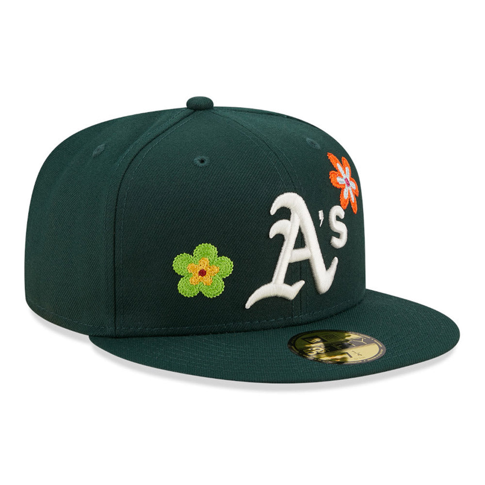 Oakland Athletics Flower Patch Dark Green Cap