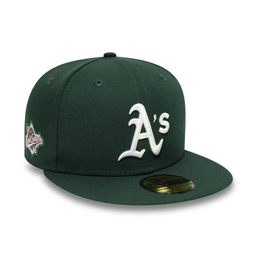 Oakland Athletics World Series 1989 Side Patch Dark Green Cap