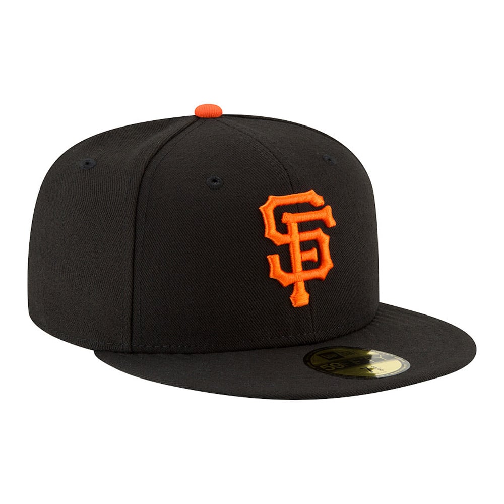 San Francisco Giants Authentic On Field Black Cap