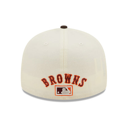 St. Louis Browns Cooperstown Low Profile White Cap