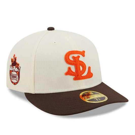 St. Louis Browns Cooperstown Low Profile White Cap